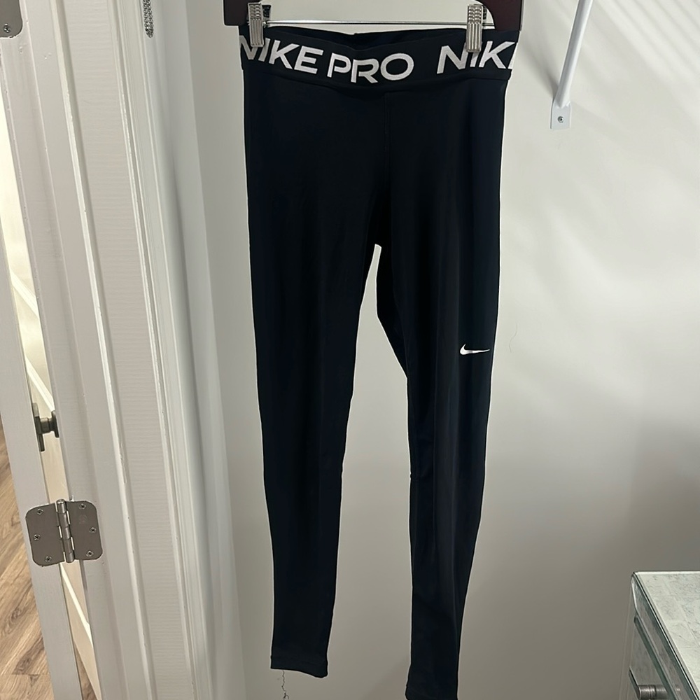 Black Nike Pro Leggings Full Length